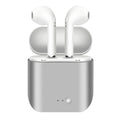 Metallic Bluetooth Wireless Earbuds with Charging Case