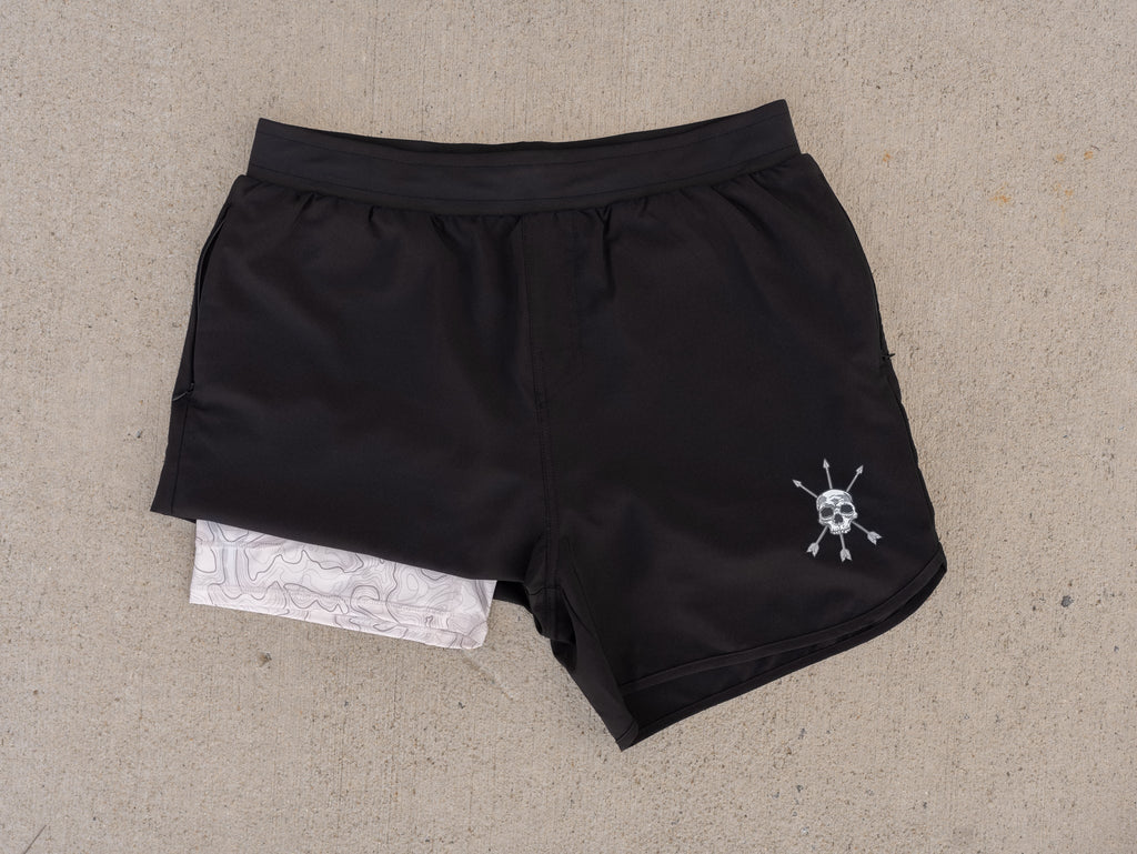 Men's Hybrid Short Black