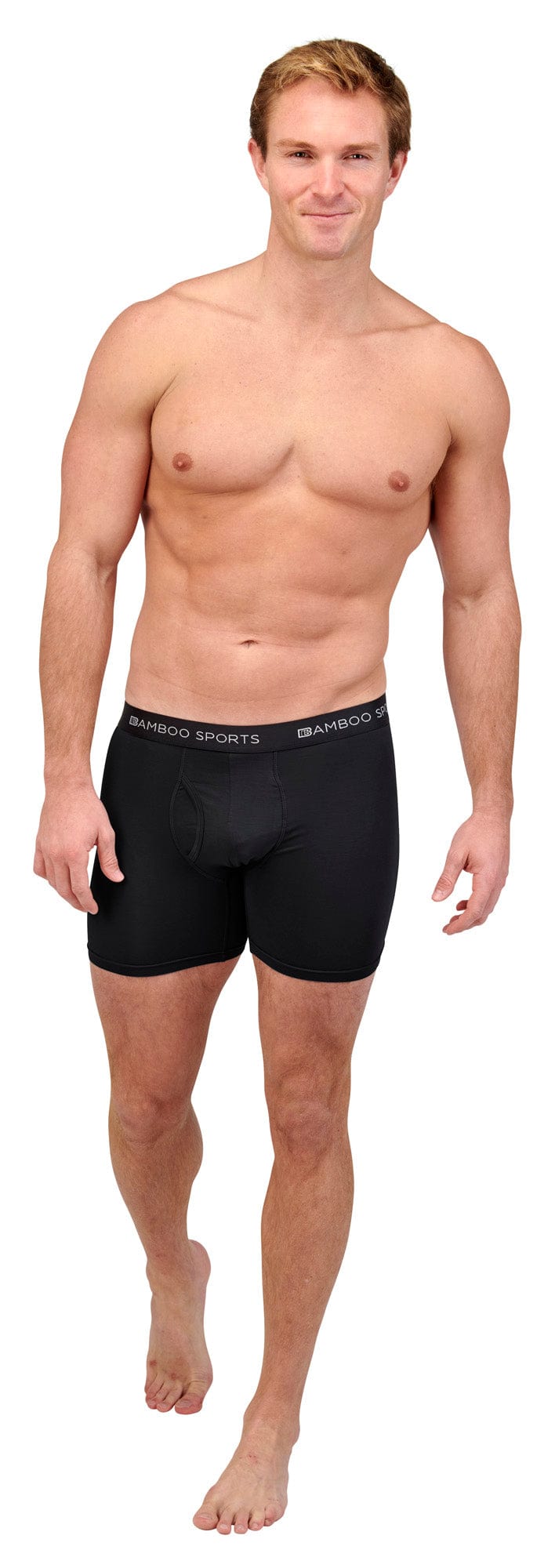 Men's 4 Inseam Bamboo Rayon Boxer Briefs