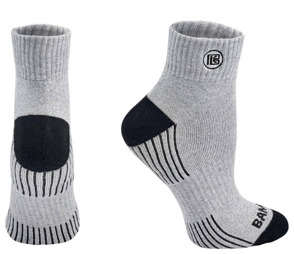 Men's Bamboo Quarter Crew Hiking Socks