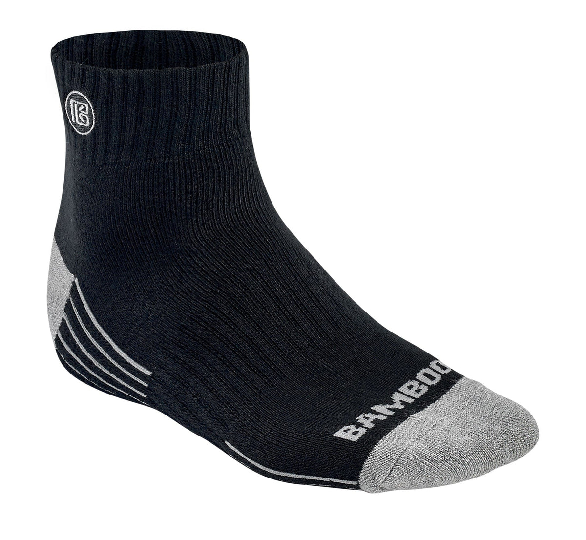 Men's Bamboo Quarter Crew Hiking Socks