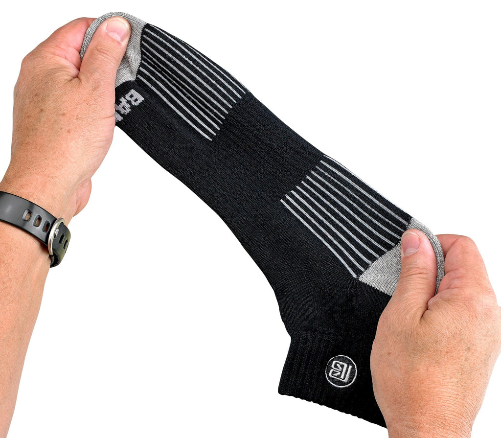 Men's Bamboo Quarter Crew Hiking Socks