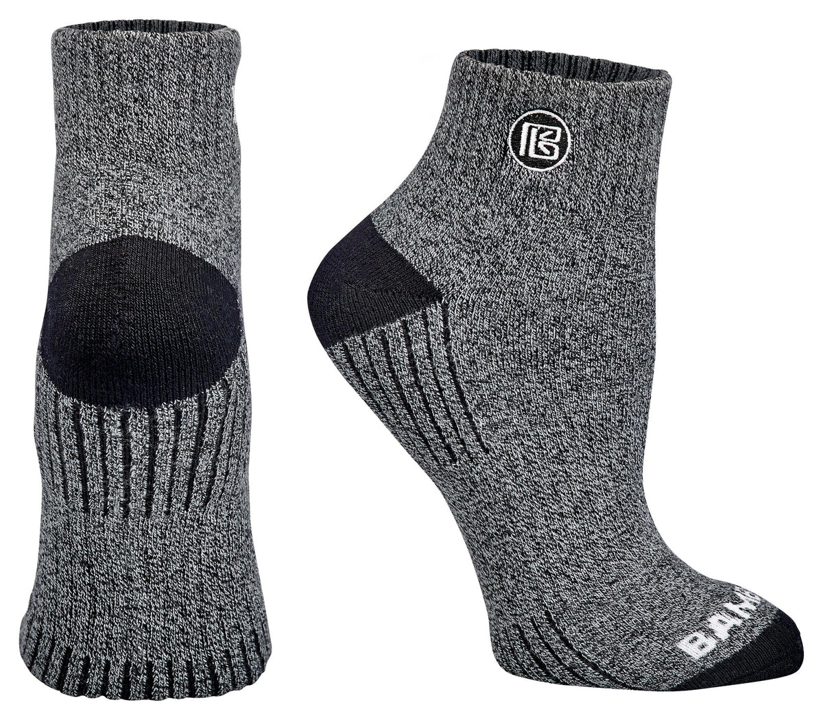 Men's Bamboo Quarter Crew Hiking Socks