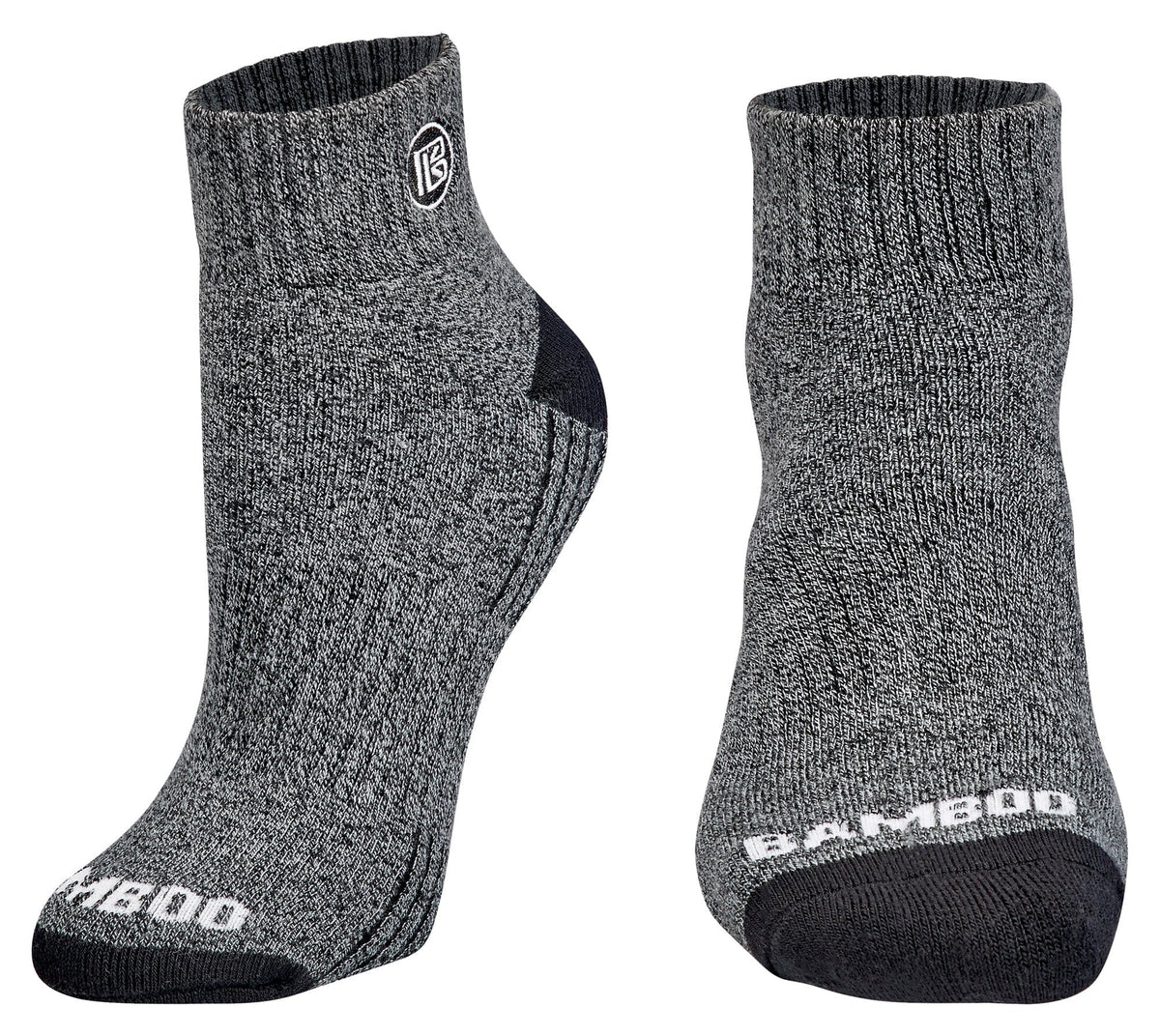 Men's Bamboo Quarter Crew Hiking Socks