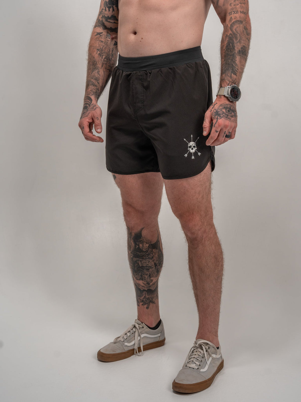Men's Hybrid Short Black