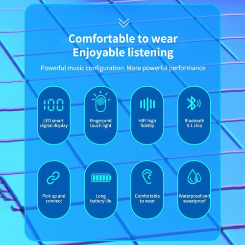 Bluetooth Wireless Headphones With Microphone