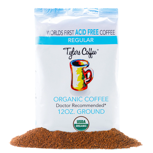 Tylers Coffee - Regular Acid Free Ground Coffee