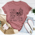 I Like Murder Shows Comfy Clothes Graphic T-Shirt
