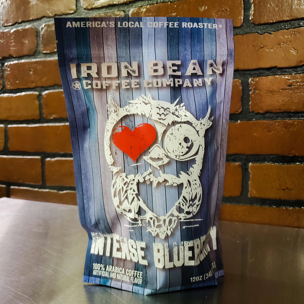 Intense Blueberry Flavored Coffee Iron Bean