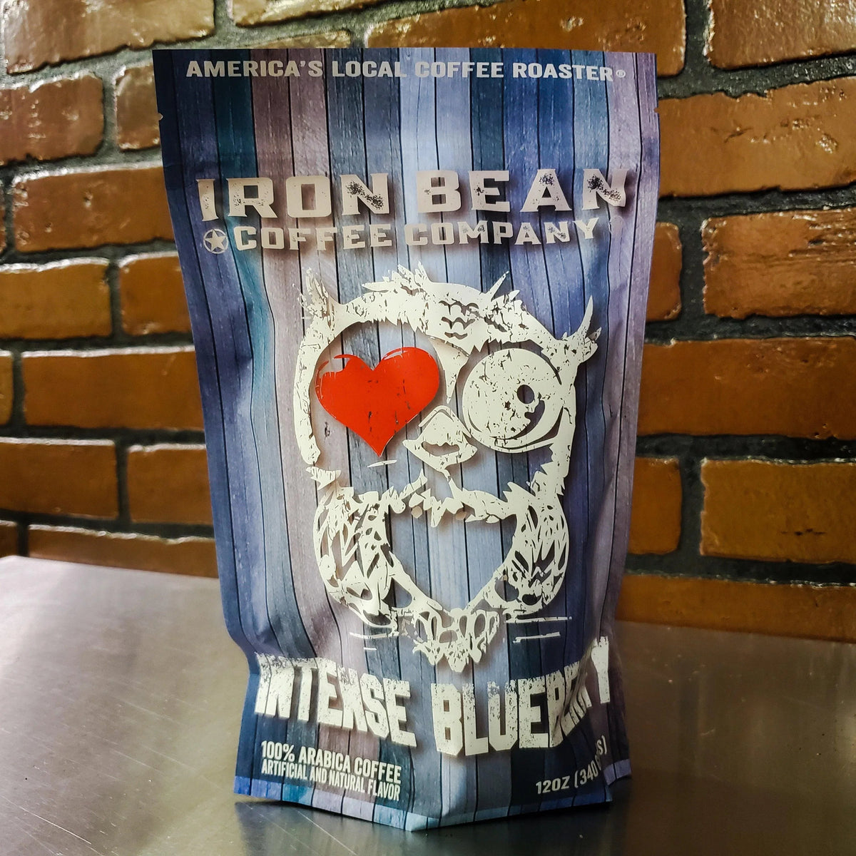 Intense Blueberry Flavored Coffee Iron Bean