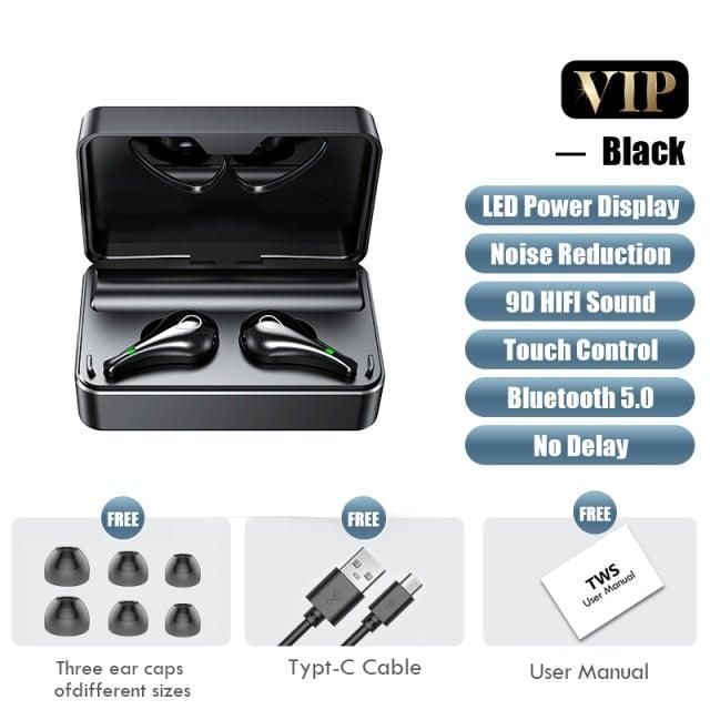 Luxury Bluetooth Earphones With Mic
