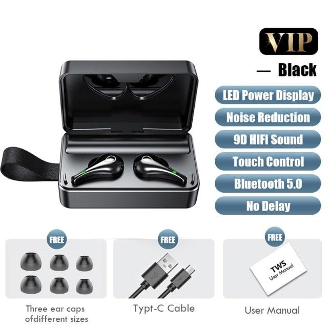Luxury Bluetooth Earphones With Mic
