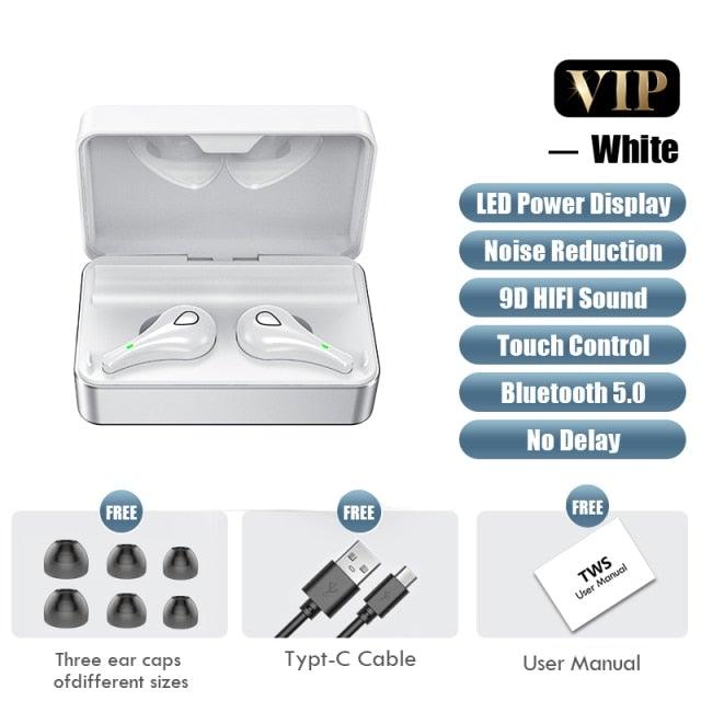 Luxury Bluetooth Earphones With Mic