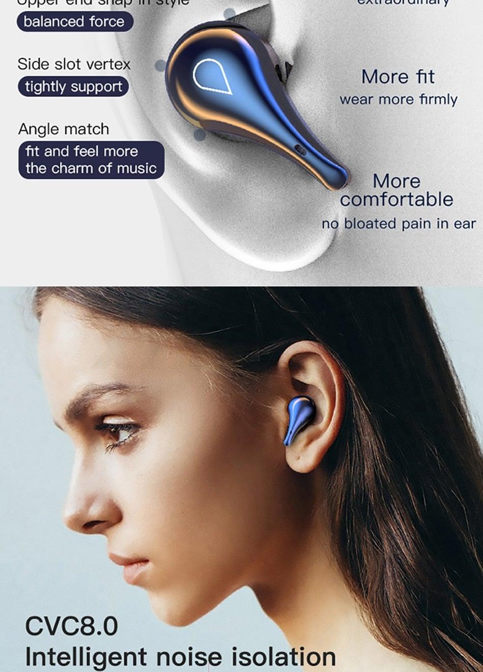 Luxury Bluetooth Earphones With Mic