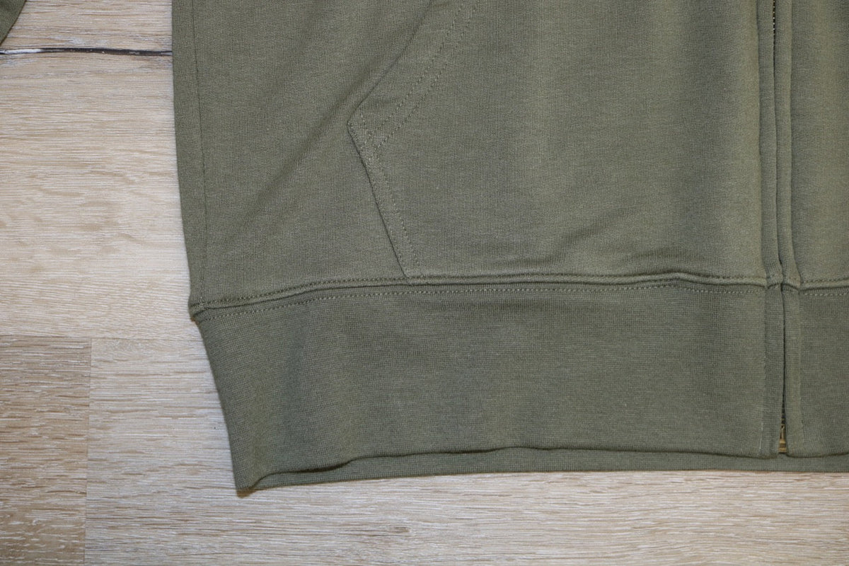 Men's Eco Full-Zip Bamboo French Terry Hoodie