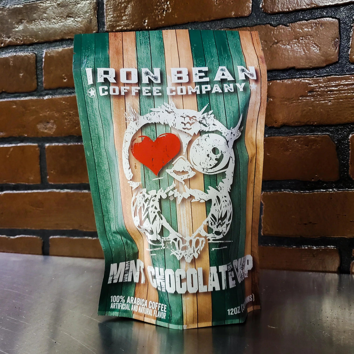 Mint Chocolate Chip Flavored Coffee Iron Bean