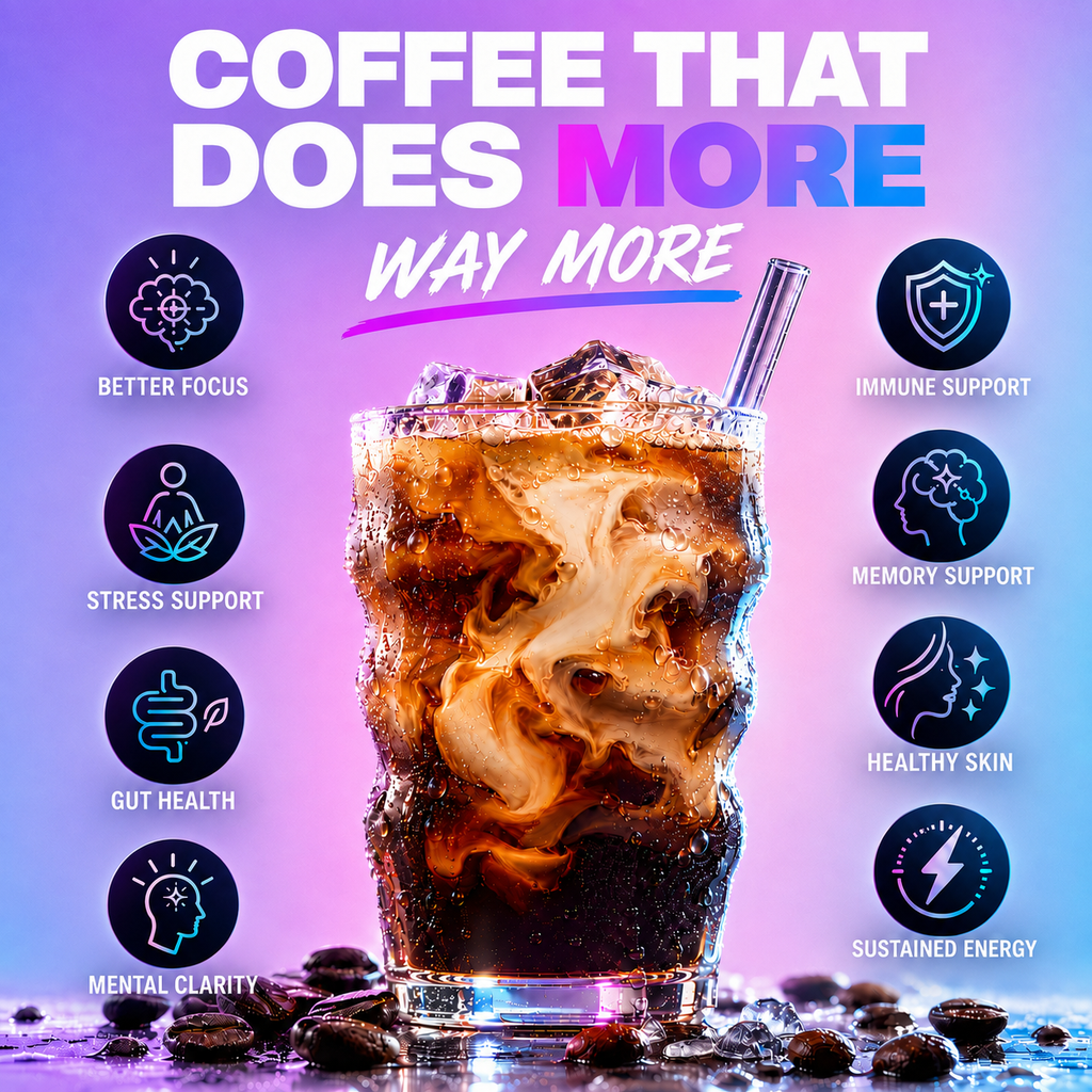 Lucid Nootropic Mushroom Super Coffee