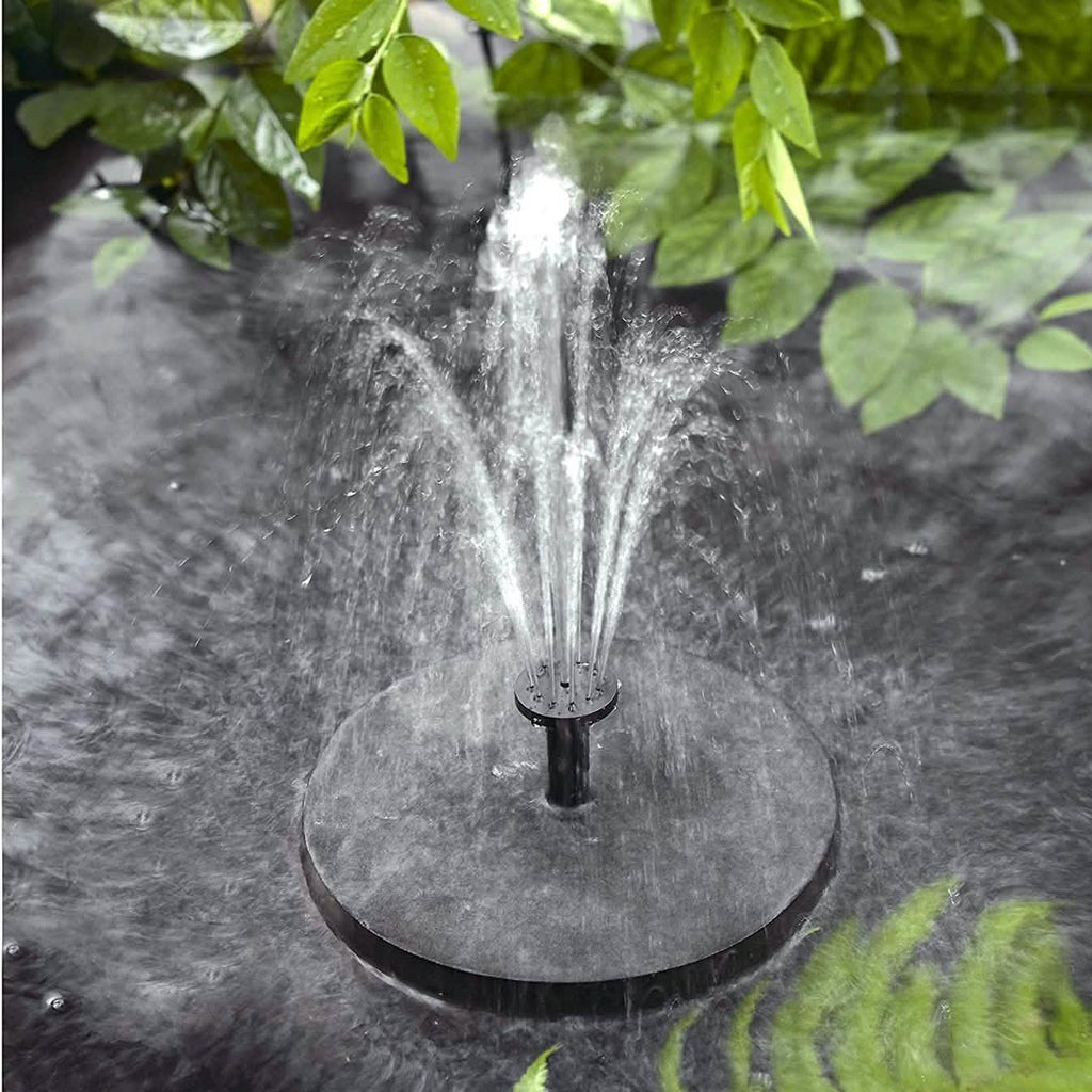 Solar-Powered Floating Garden Fountain Pump
