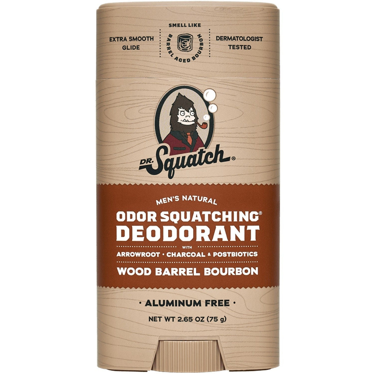 Dr. Squatch Wood Barrel Bourbon Deodorant