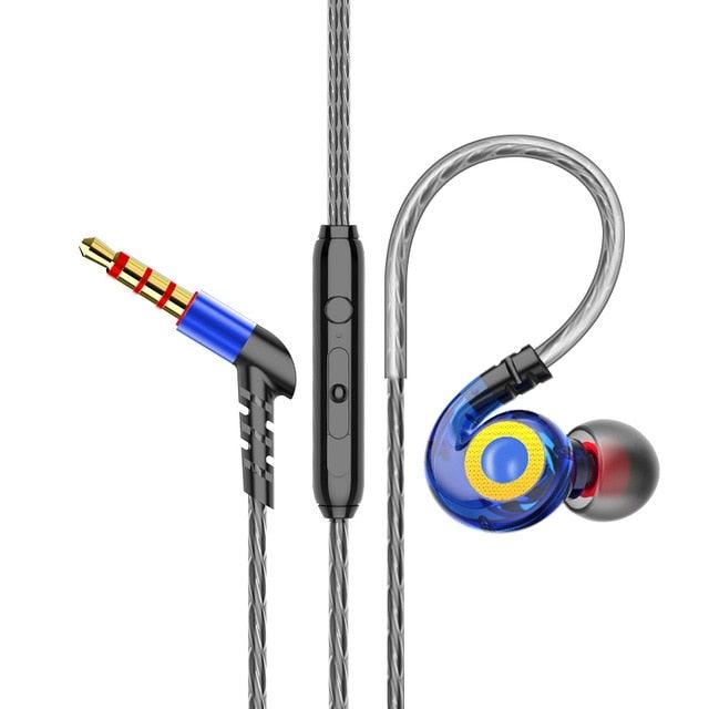 Wired In-Ear Earbuds with Noise-Reducing Mic