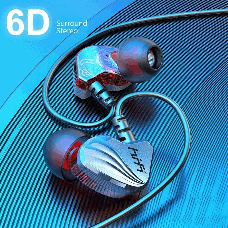 Wired In-Ear Earbuds with Noise-Reducing Mic