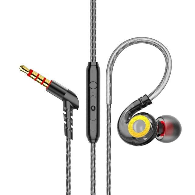Wired In-Ear Earbuds with Noise-Reducing Mic