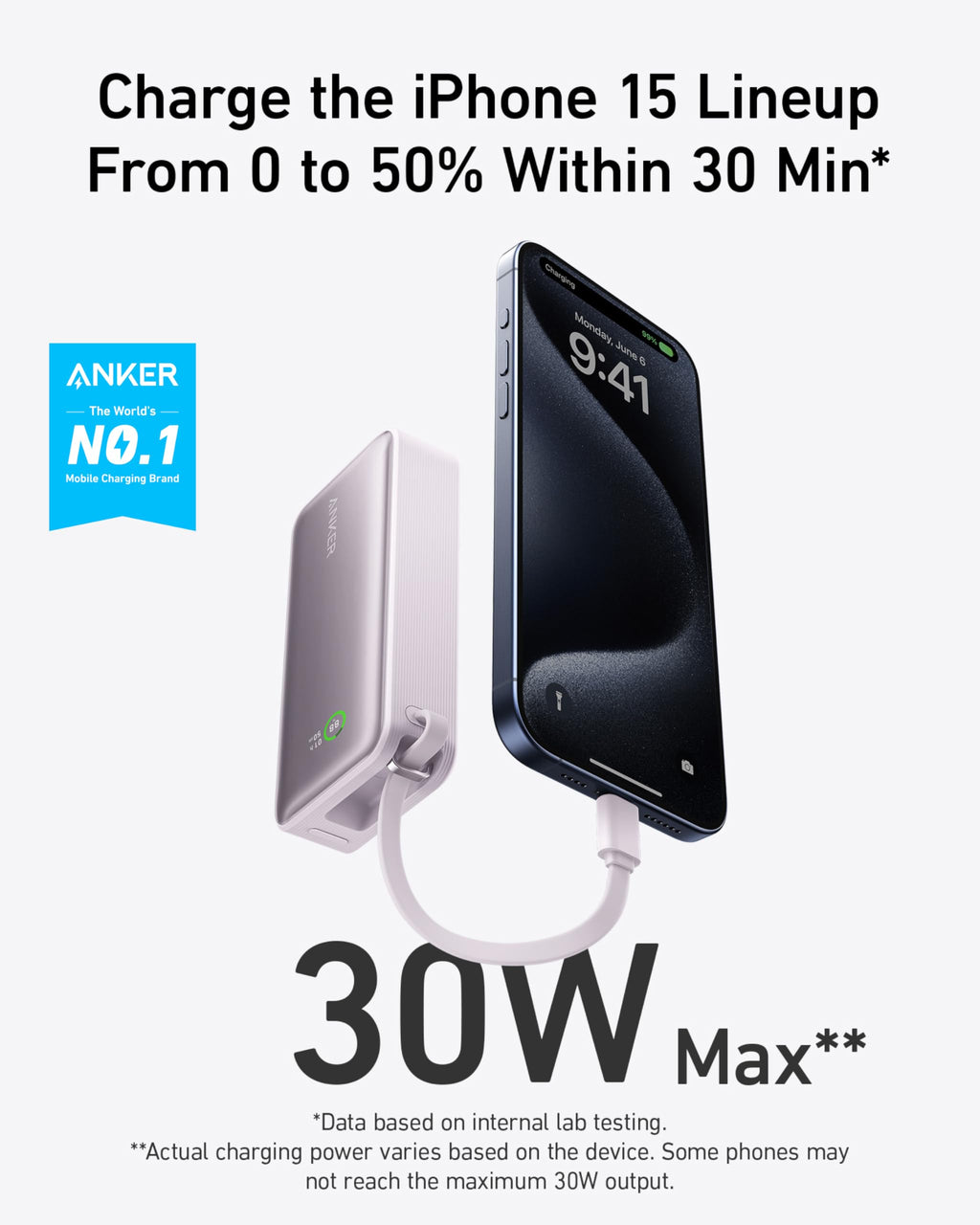 Anker Nano Power Bank 30W