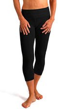 Women's Bamboo Viscose Cotton Capri Style Leggings