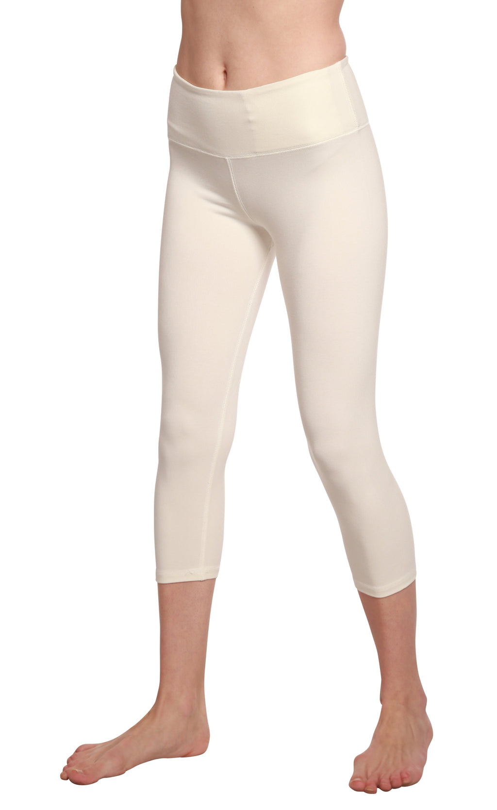 Women's Bamboo Viscose Cotton Capri Style Leggings